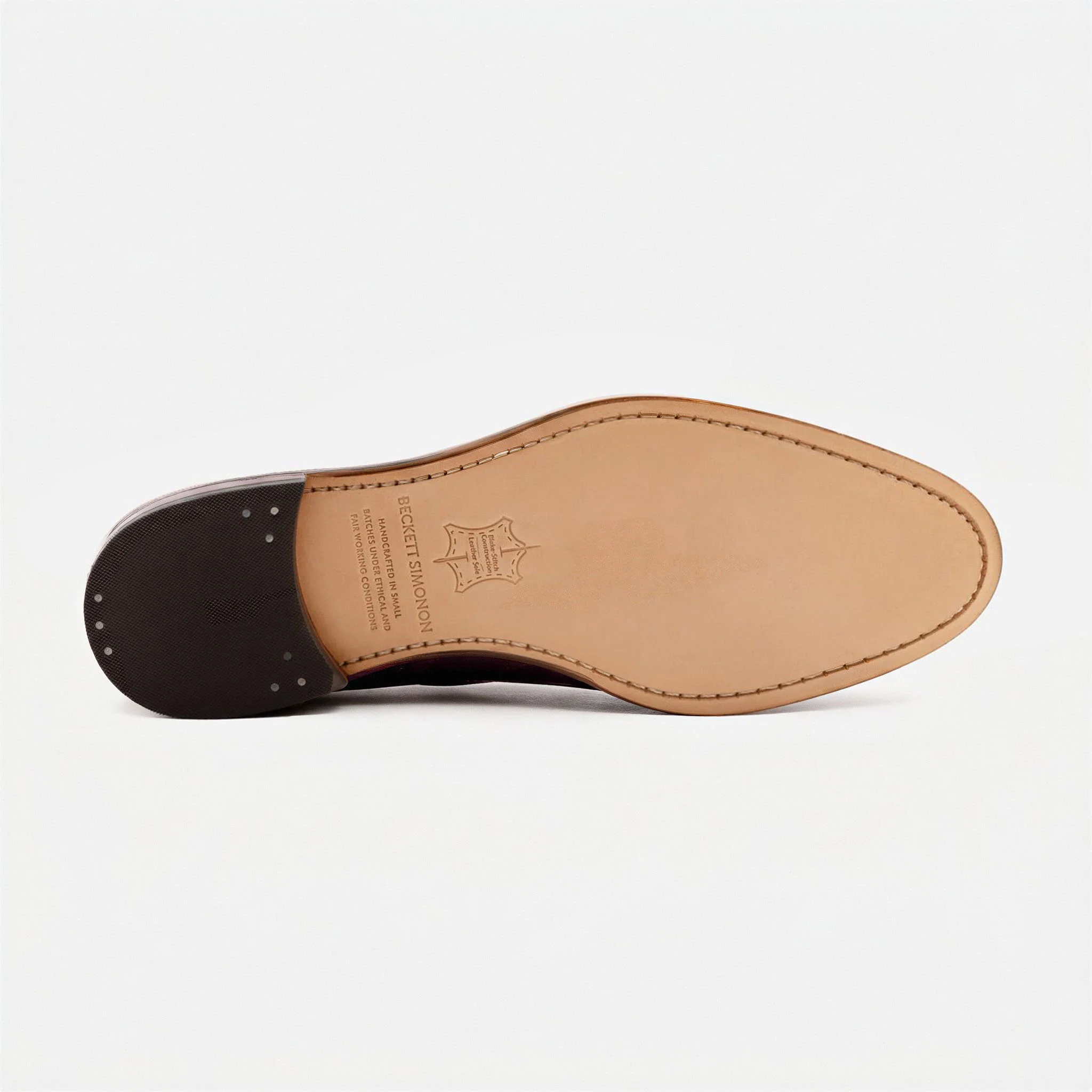Langford Wholecut Loafers - Pebbled - Men's - Image 12