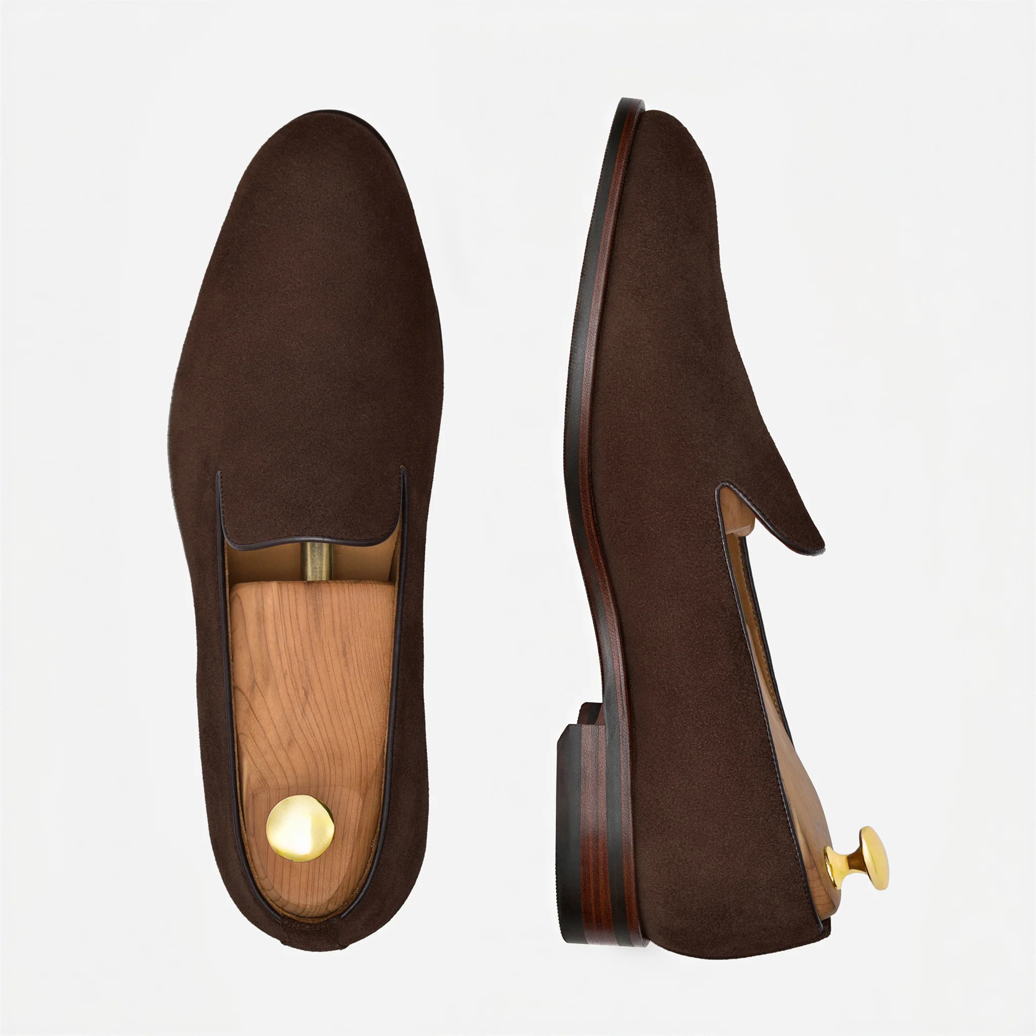 Langford Wholecut Loafers - Suede - Men's - Image 34