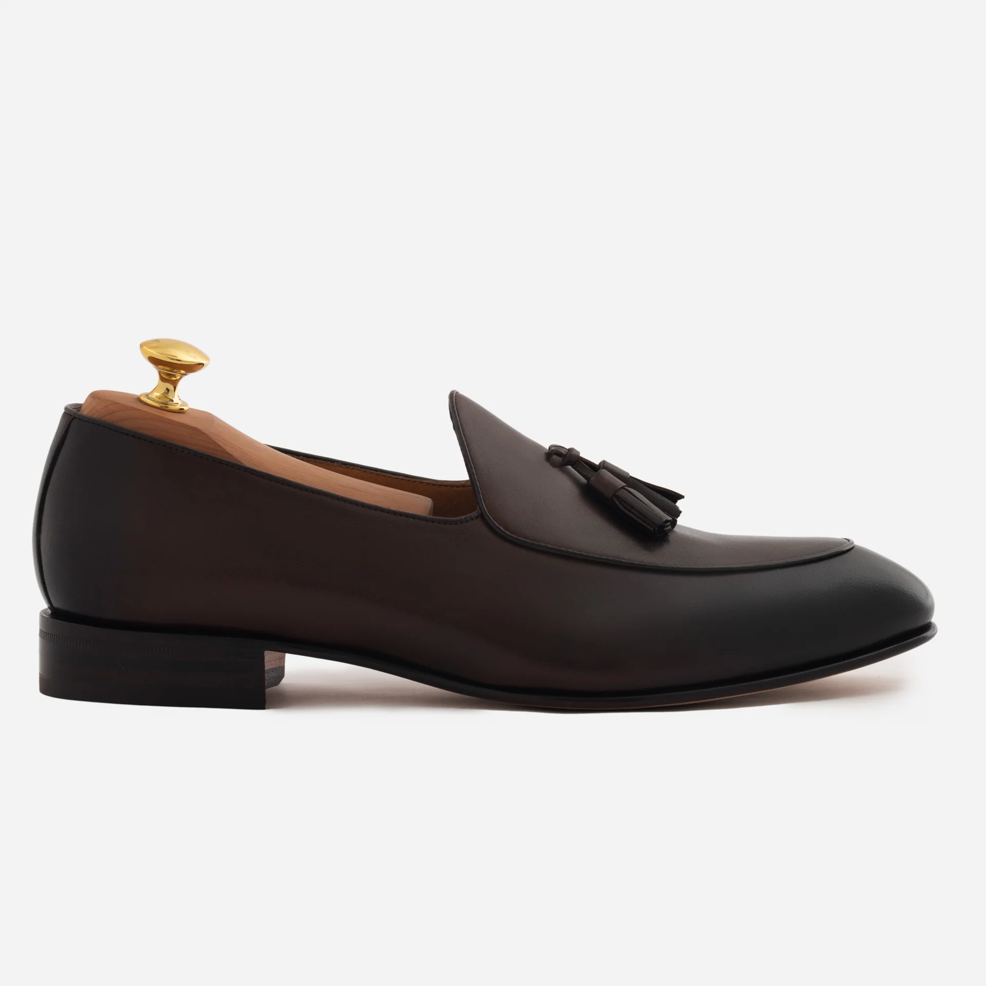 Perry Belgian Loafer - Full Grain Leather - Men's - Image 14